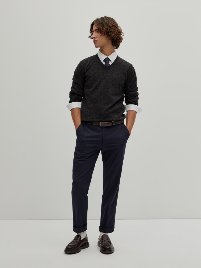 Pullover em lã merino Pullover em lã merino