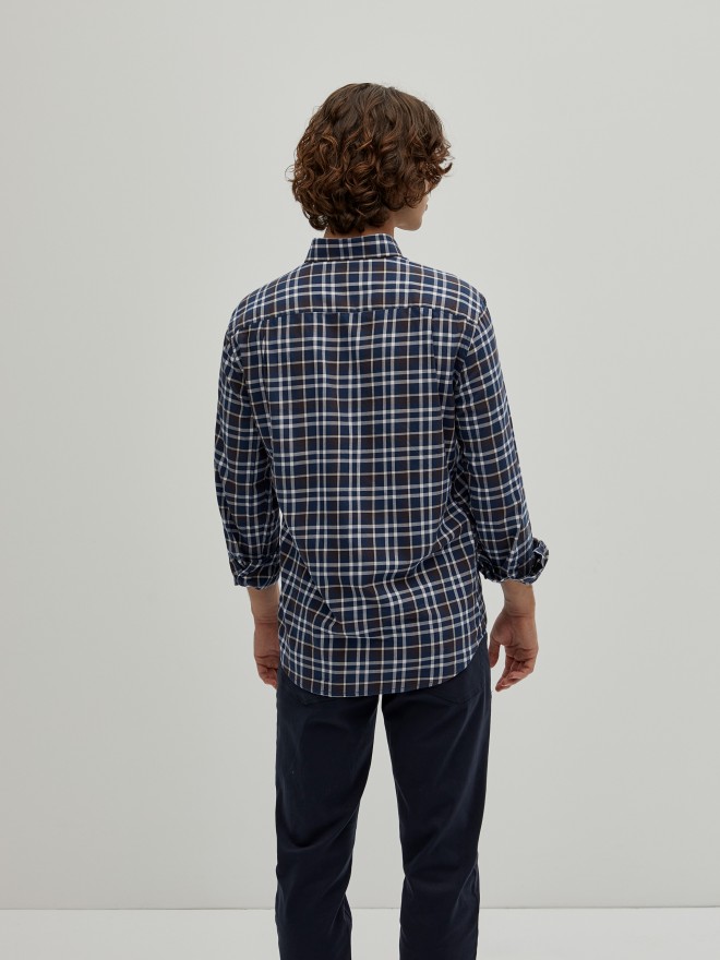 Regular fit plaid shirt Regular fit plaid shirt
