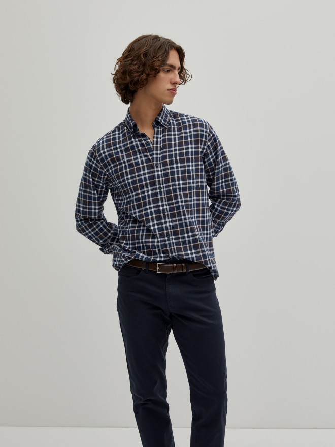 Regular fit plaid shirt Regular fit plaid shirt