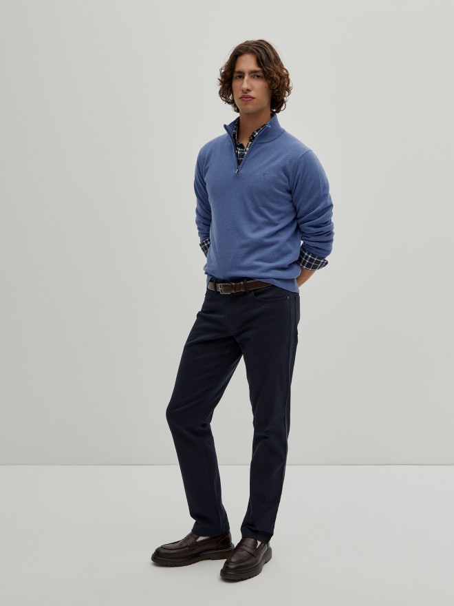 Regular fit twill pants Regular fit twill pants