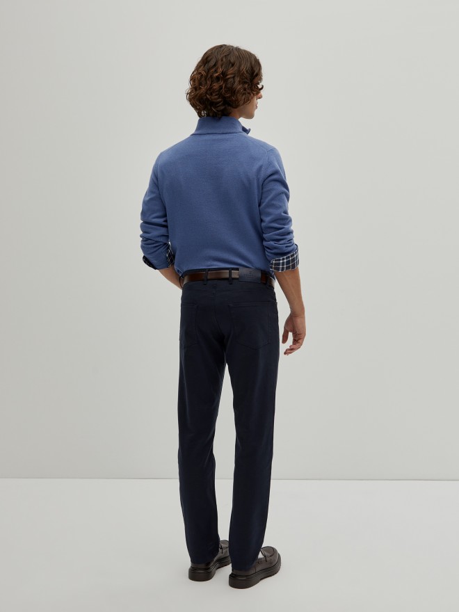 Regular fit twill pants Regular fit twill pants