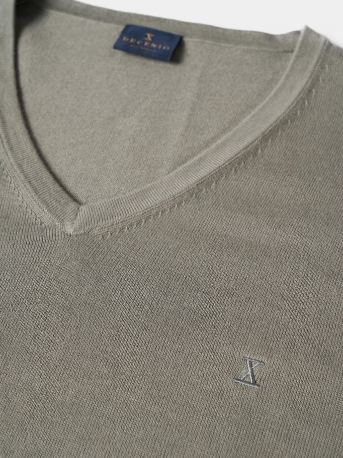 Jersey con cuello en V