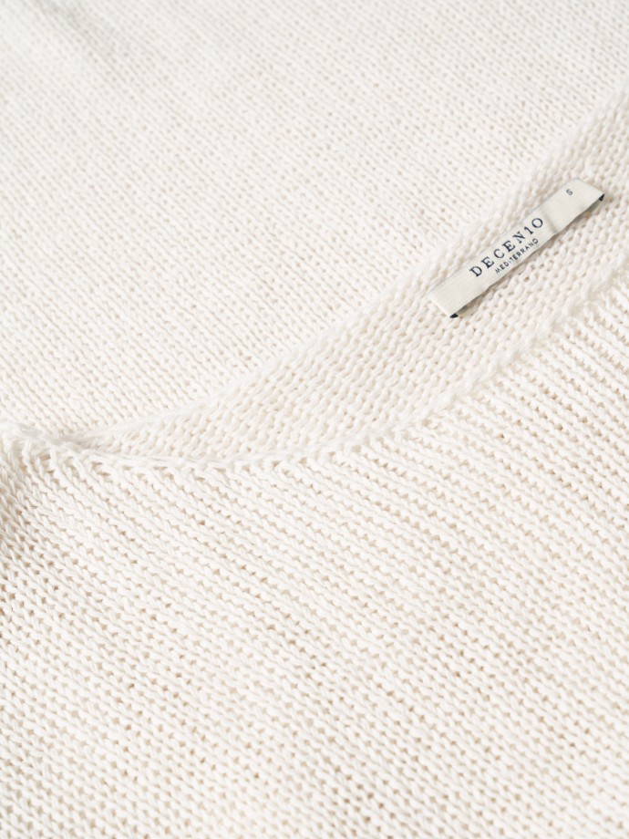 Camisola malha tricotada