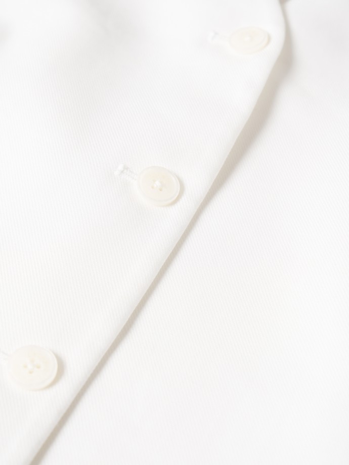 Lyocell and linen vest