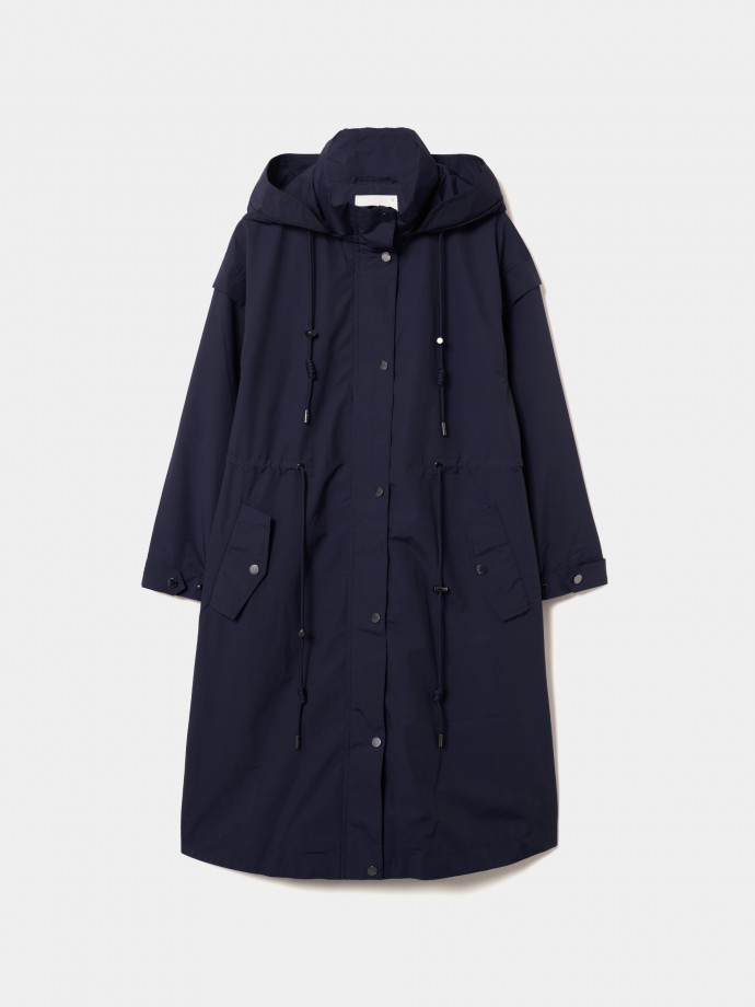 Parka con capucha