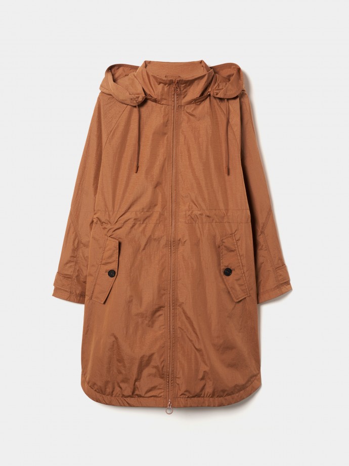 Parka com capuz