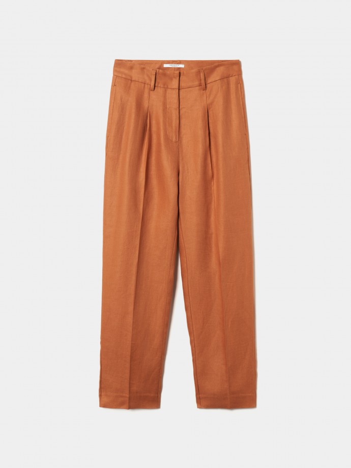 Classic linen trousers