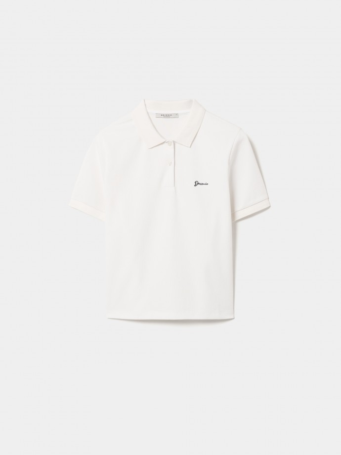 Polo corto de piqu