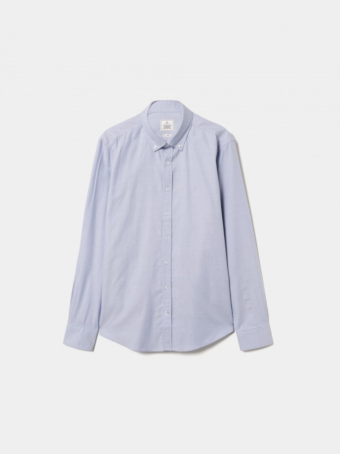 Camisa Oxford ajustada