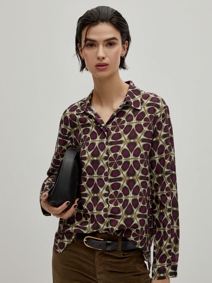 Printed blouse