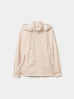 Parka corta con capucha