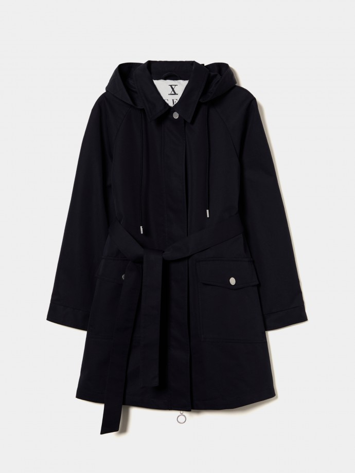 Hooded parka