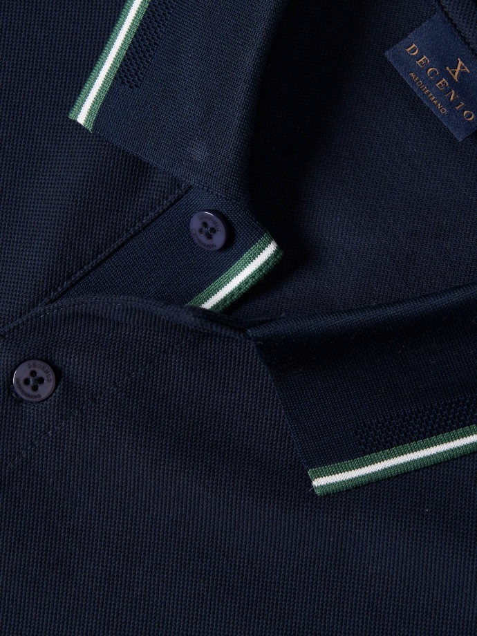Polo piqu slim fit
