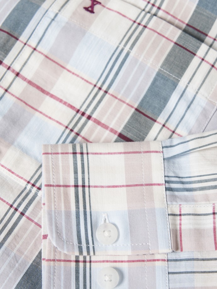 Camisa xadrez regular fit