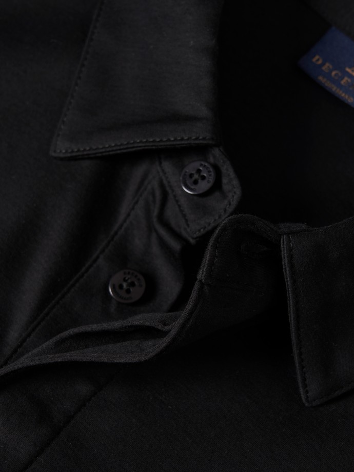 Polo de algodn de corte regular