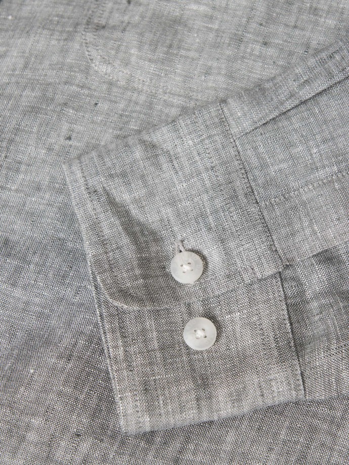 Camisa de linho regular fit