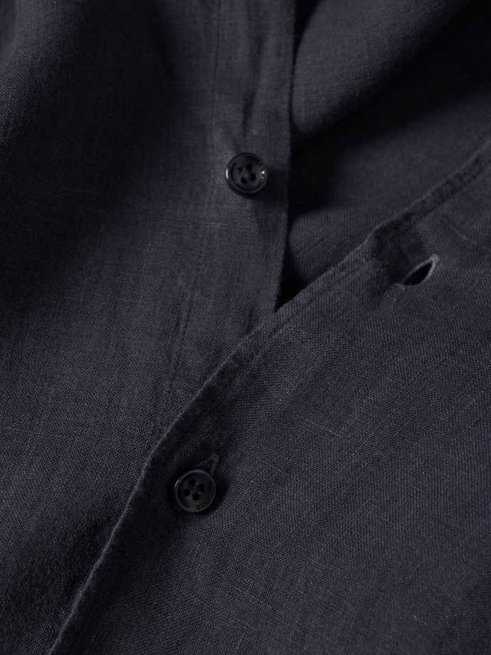 Camisa de linho regular fit