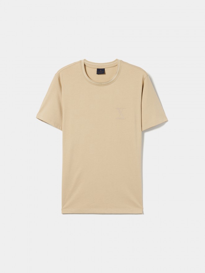 Camiseta básica de algodón Camiseta básica de algodón