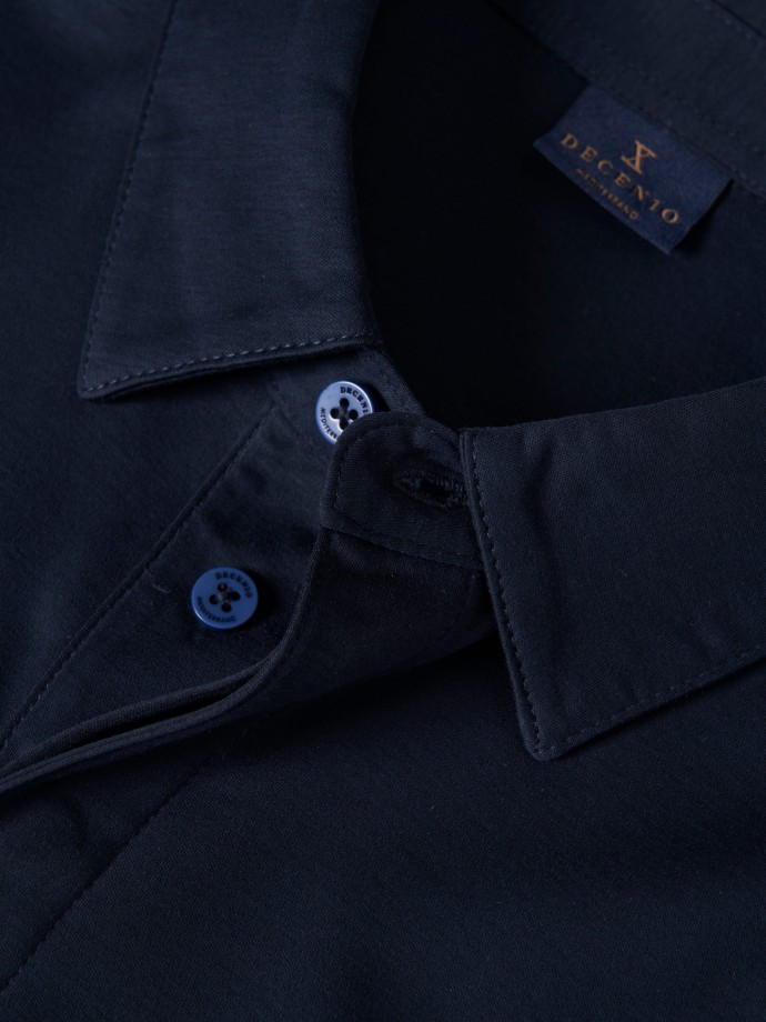 Polo de algodn de corte regular