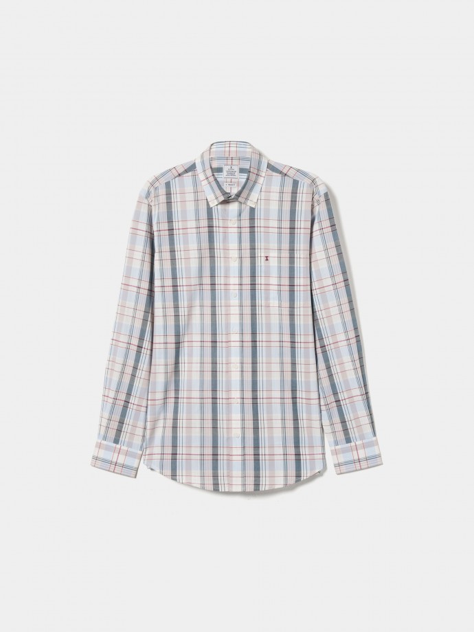 Camisa xadrez regular fit