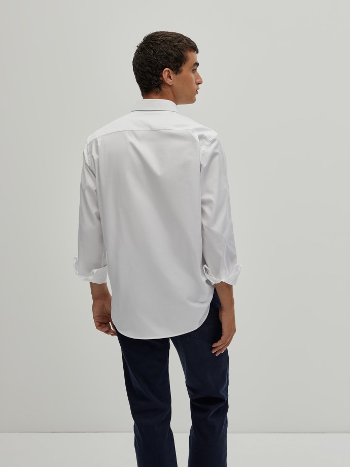 Regular fit cotton shirt