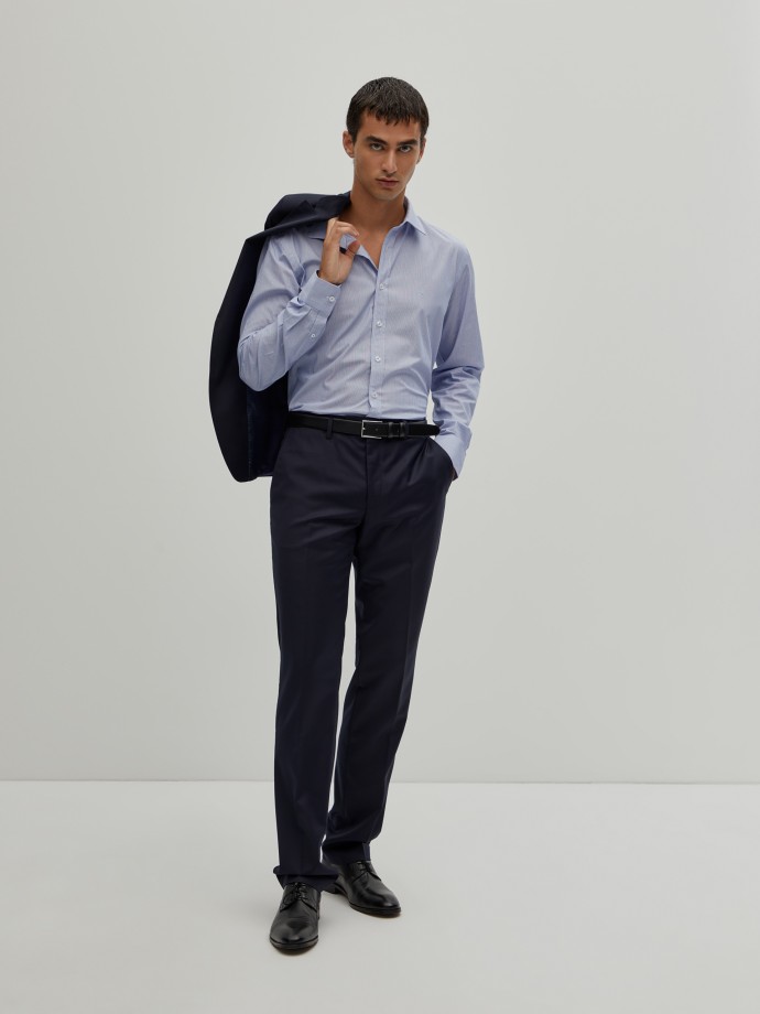 Regular fit suit pants