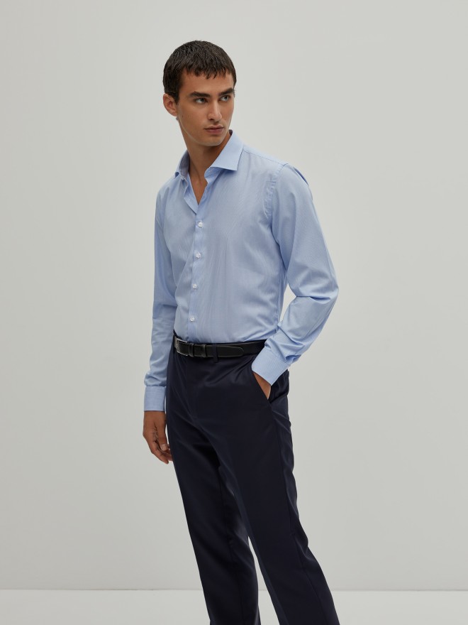 Camisa xadrez slim fit