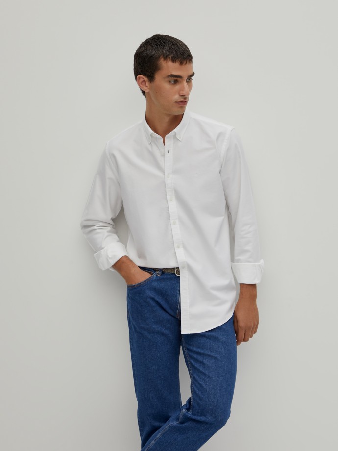 Slim fit oxford shirt