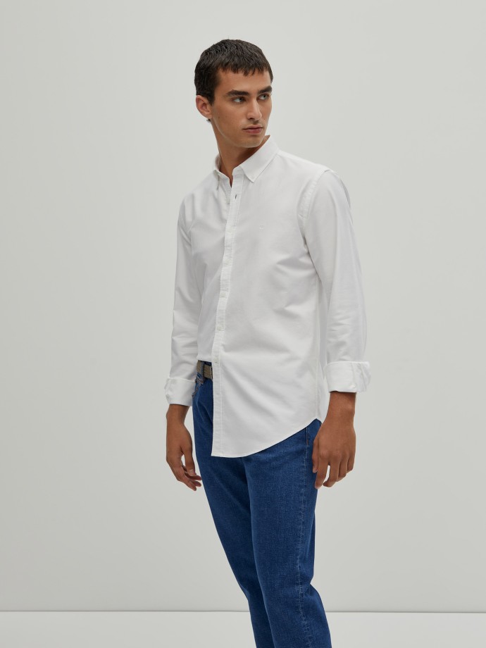 Slim fit oxford shirt