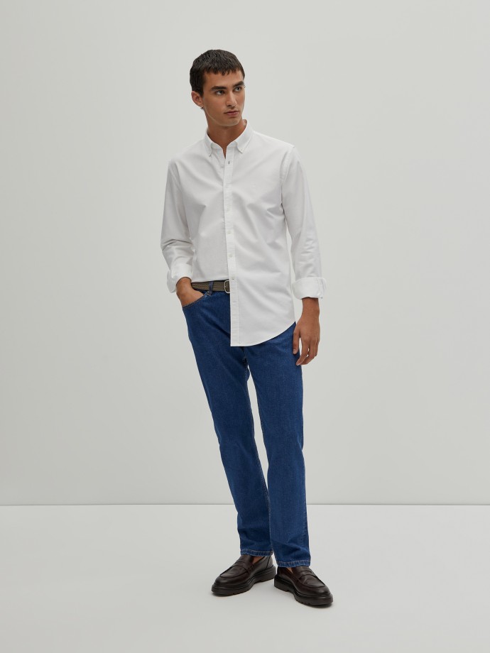 Slim fit oxford shirt