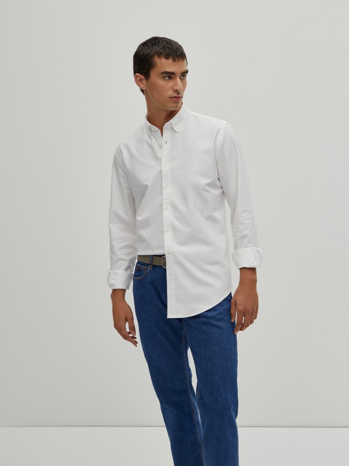 Slim fit oxford shirt