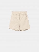 shorts chinos de tencel