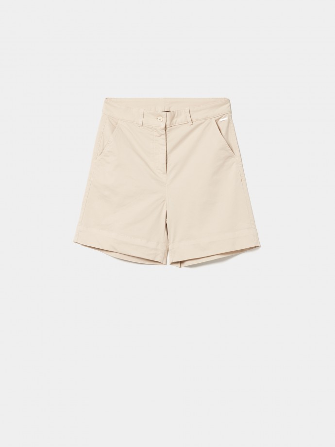 Tencel chino shorts