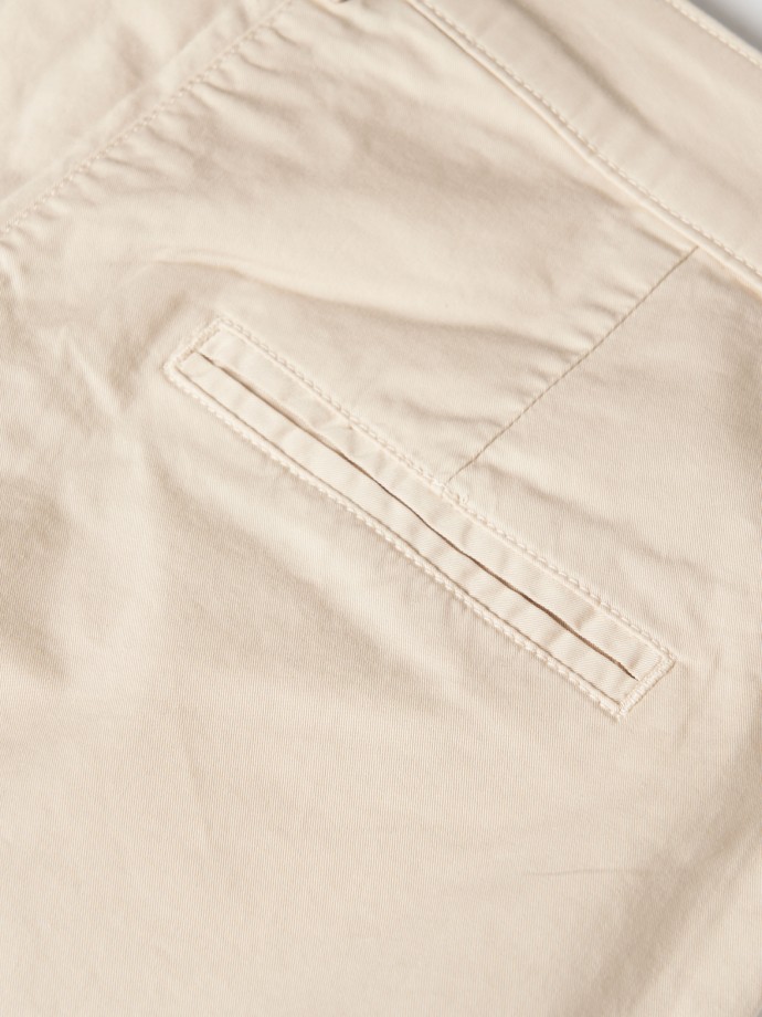 Tencel chino shorts