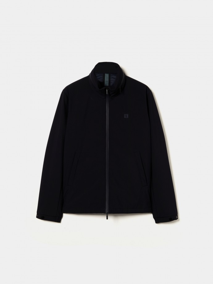 Water repellent technical jacket