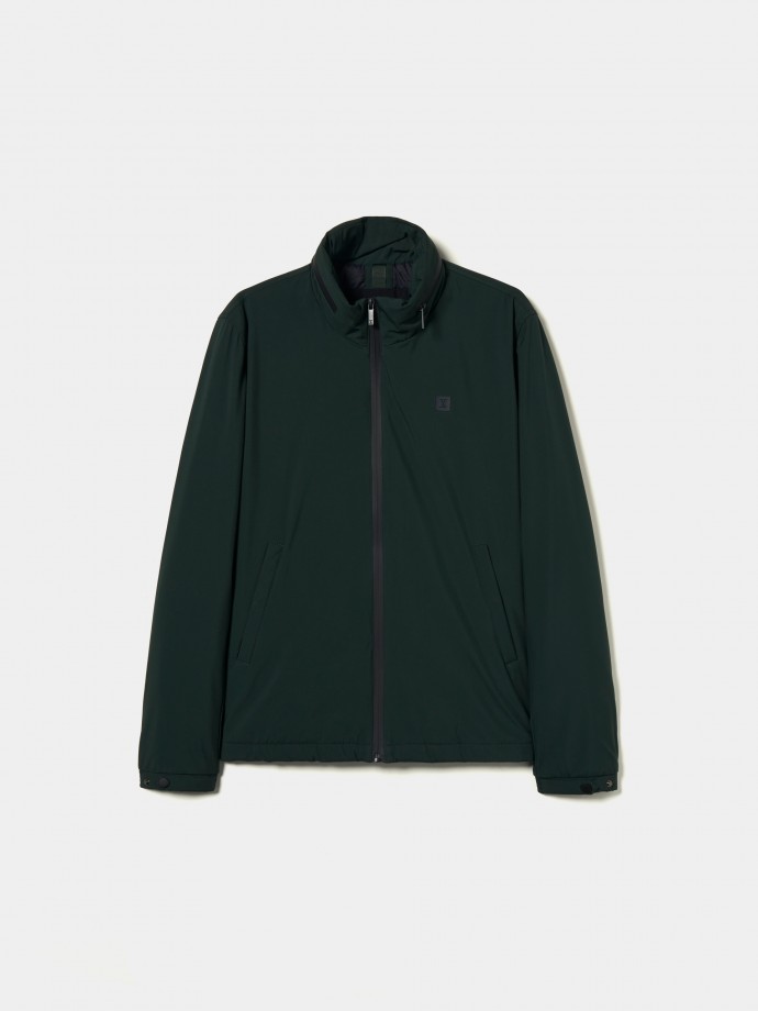 Water repellent technical jacket