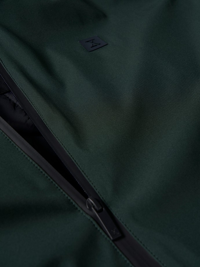 Water repellent technical jacket