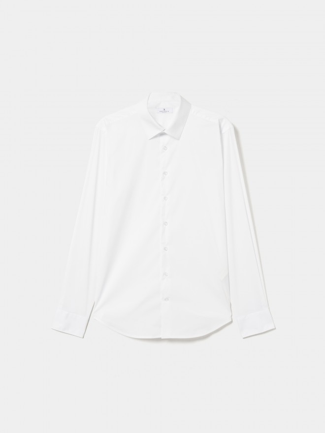 Slim fit plain shirt Slim fit plain shirt