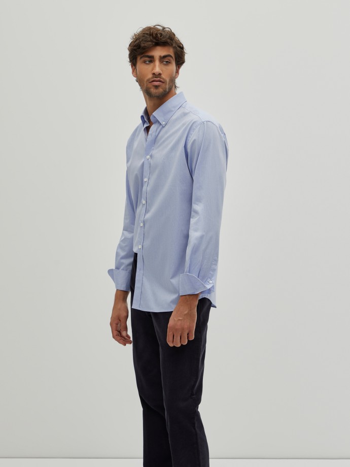 Regular fit cotton shirt