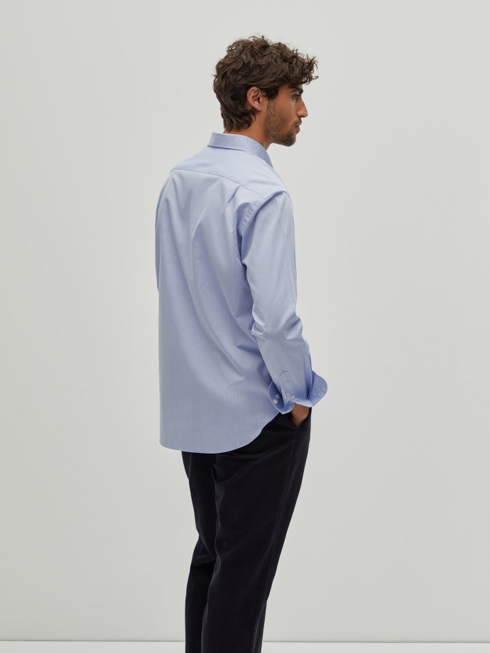 Regular fit cotton shirt