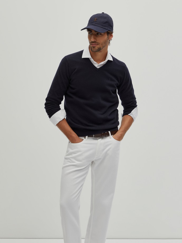 Merino wool pullover