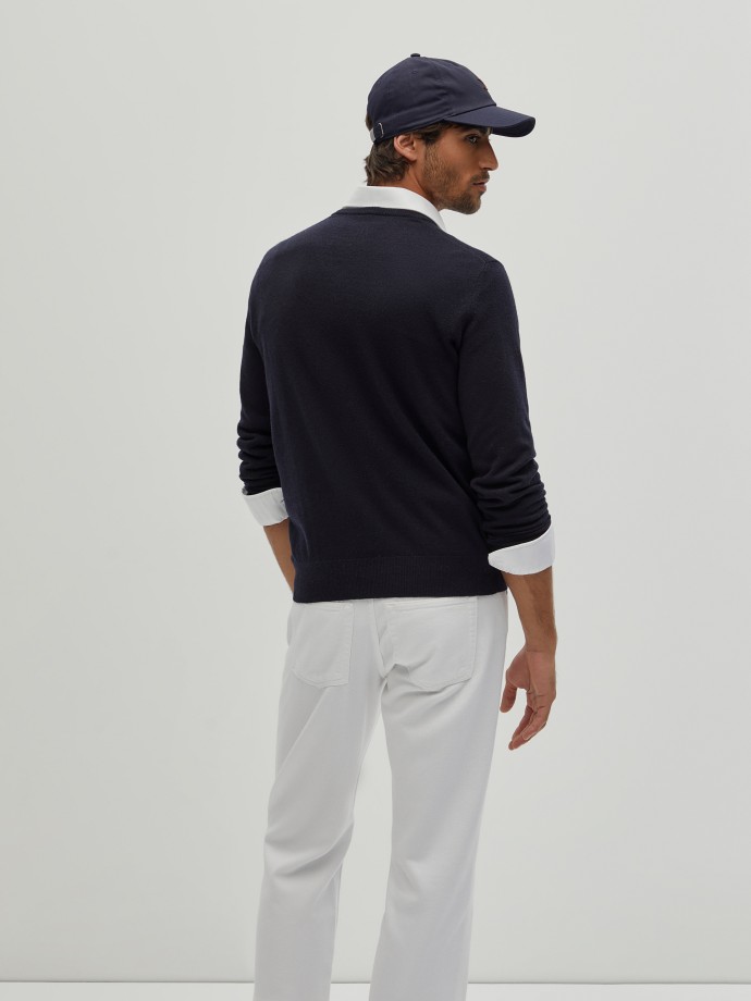 Merino wool pullover