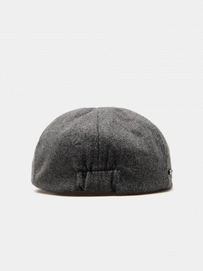 Wool blend beret