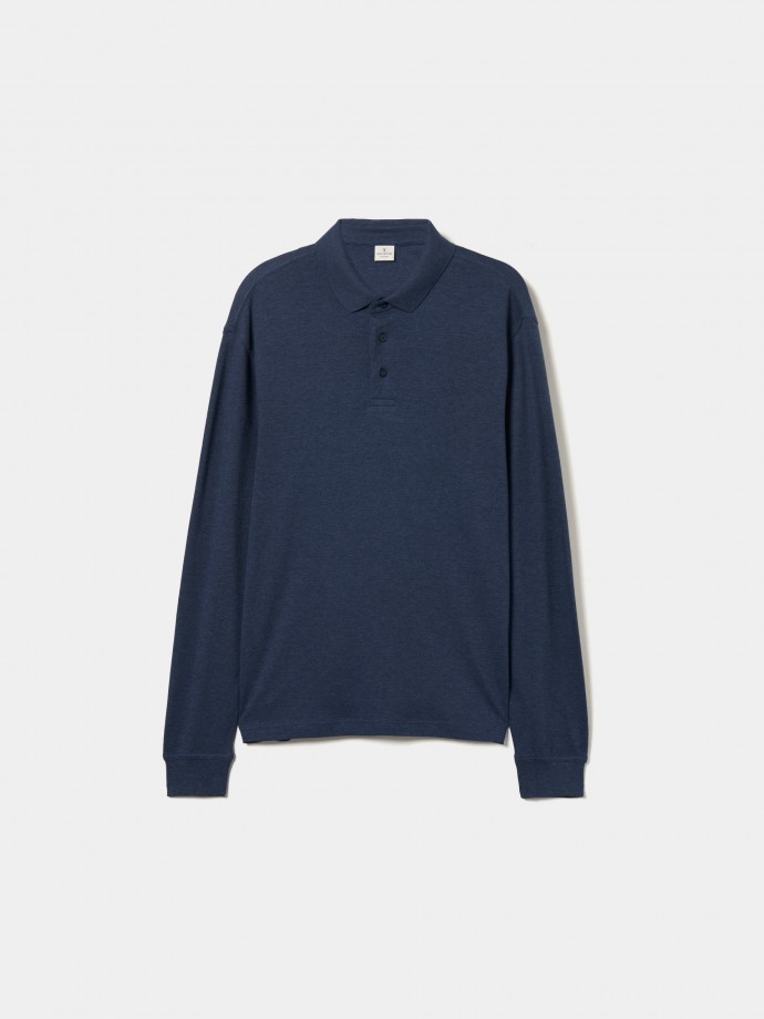 Long sleeve polo