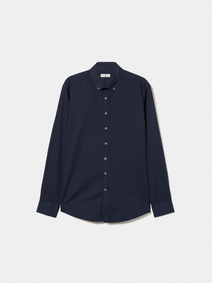 Regular fit cotton shirt