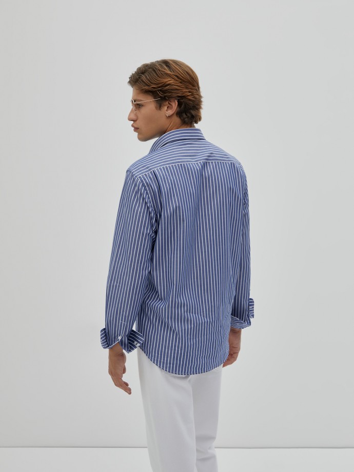 Regular fit striped shirt