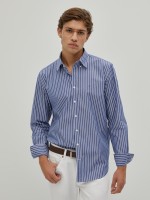 Regular fit striped shirt