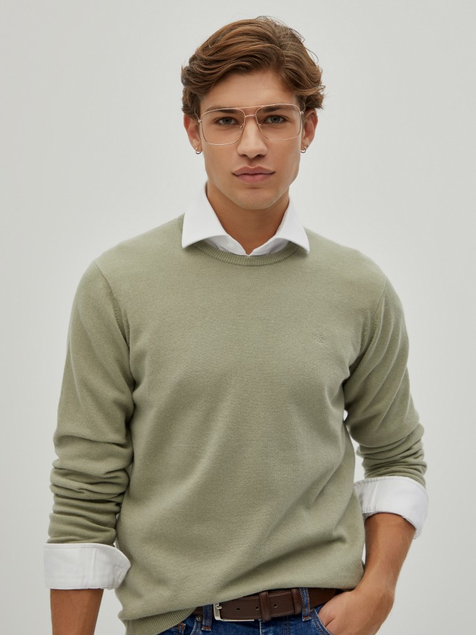 Merino wool pullover