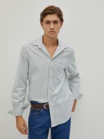 Regular fit striped shirt
