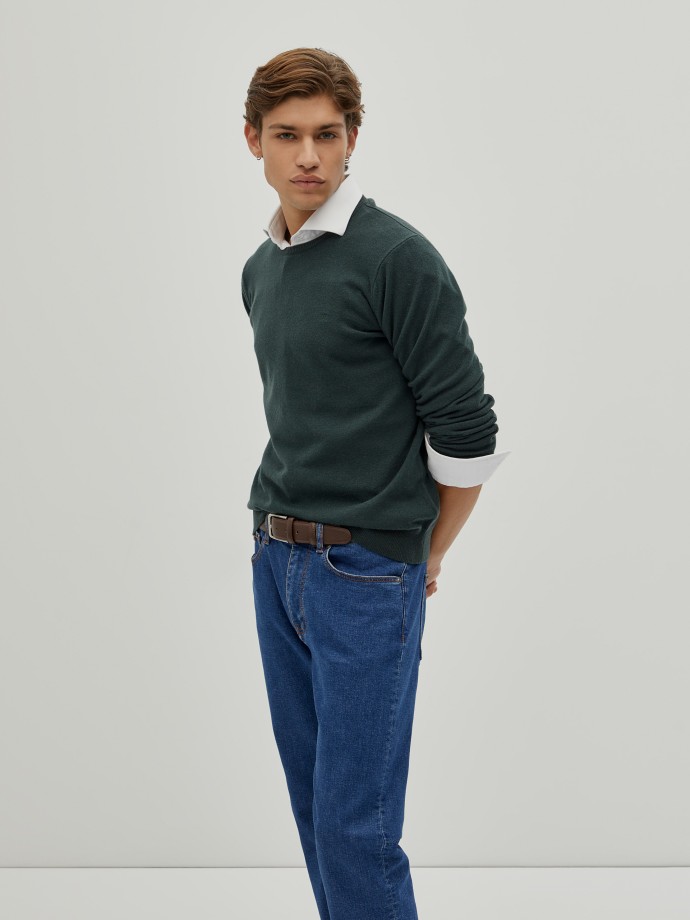 Merino wool pullover